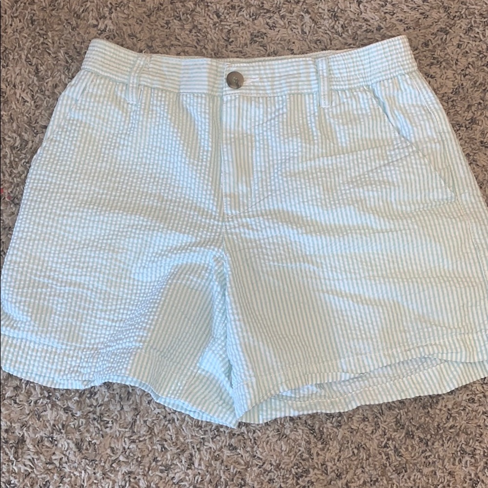 Southern proper seersucker shorts